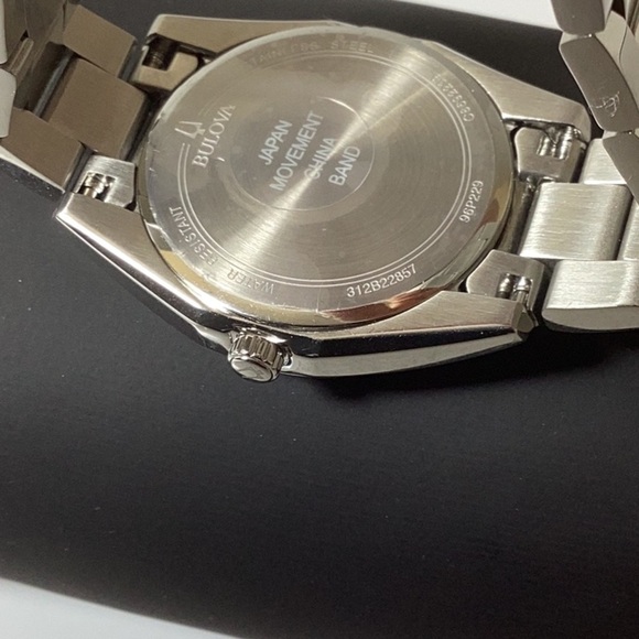Bulova Surveyor Quartz Diamond Blue Dial Ladies ... - Picture 10 of 10